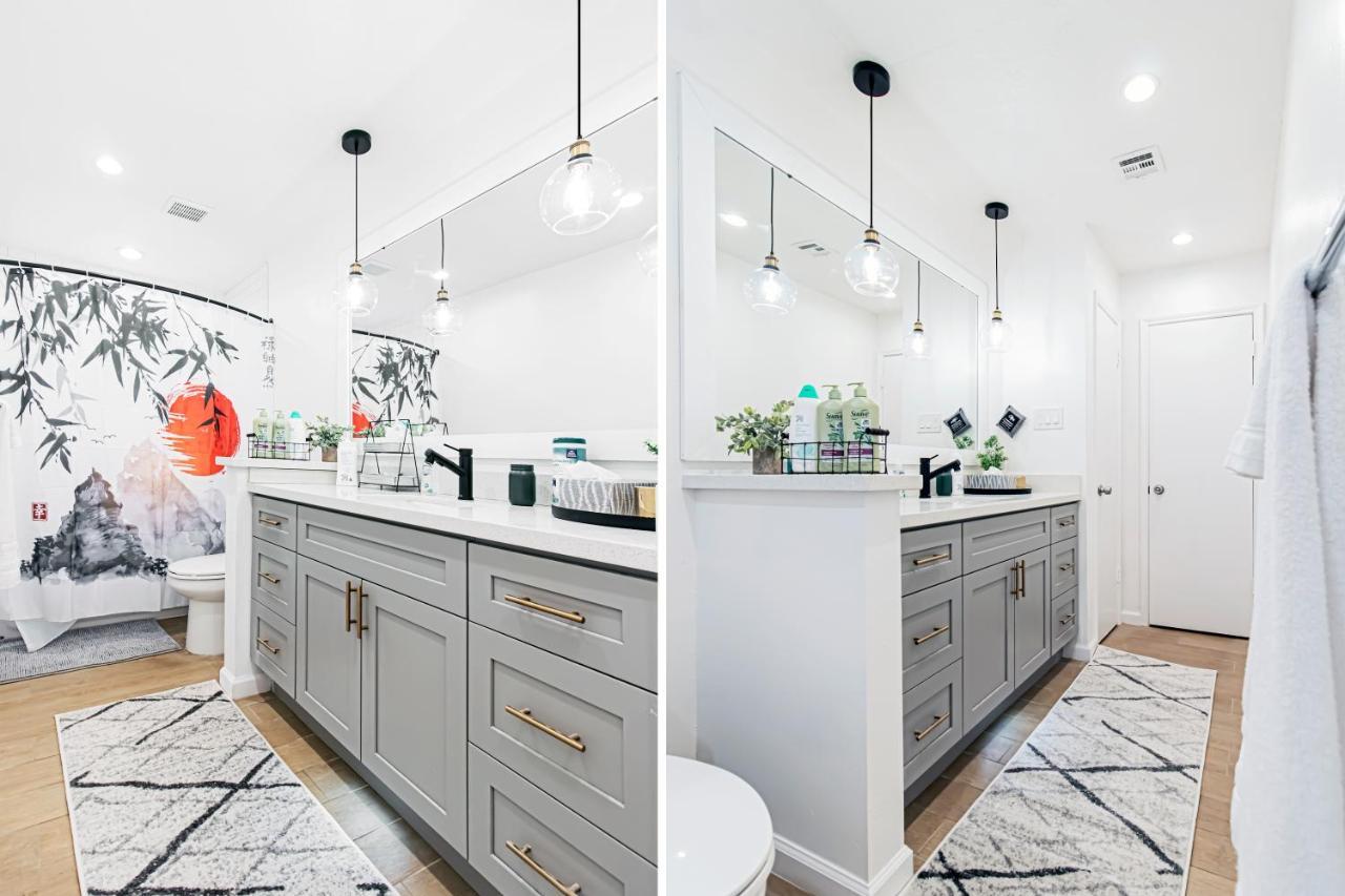 Open Airy Custom Designed Home - 2Kings - Sleeps 14 Houston Extérieur photo
